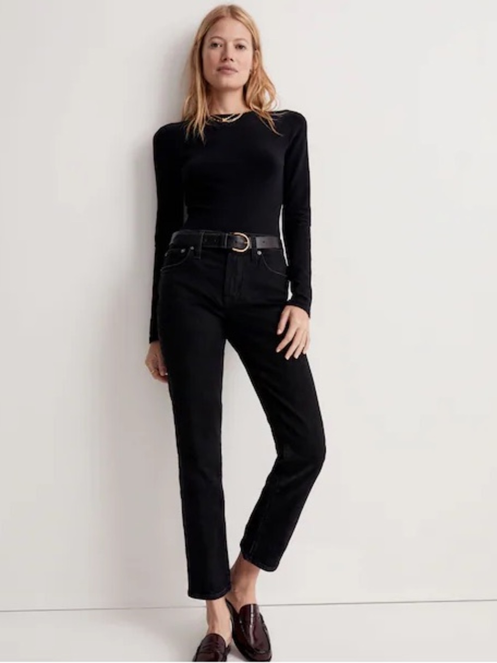 Madewell Midrise Perfect Vintage Jeans Sz 23 Dark Charcoal
